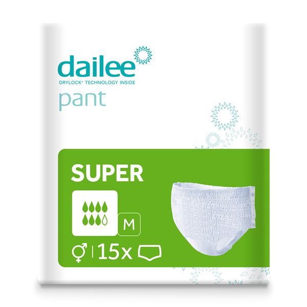 Dailee Pants Premium Super M 15 ks