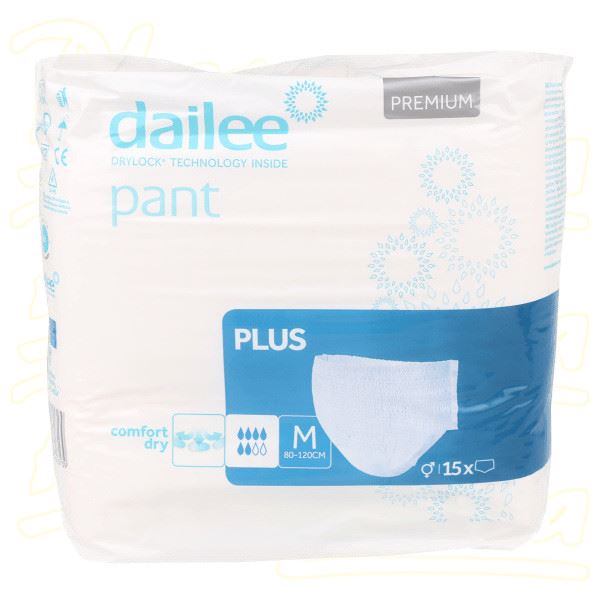 Dailee Pants Premium Plus M 15 ks