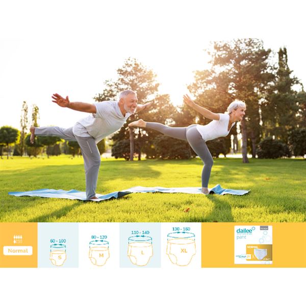 Dailee Pants Premium Normal XL 15 ks