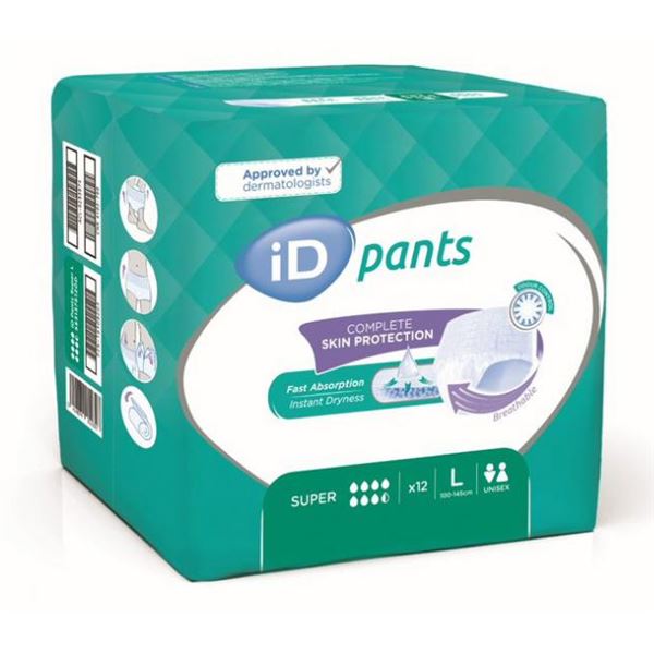 Kalhotky navlékací iD Pants Large Super