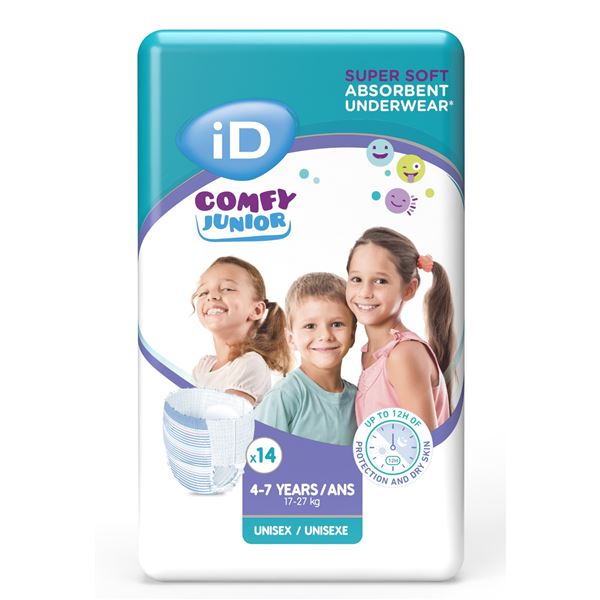Kalhotky navlékací ID dětské Comfy Junior Pants 4-7 let