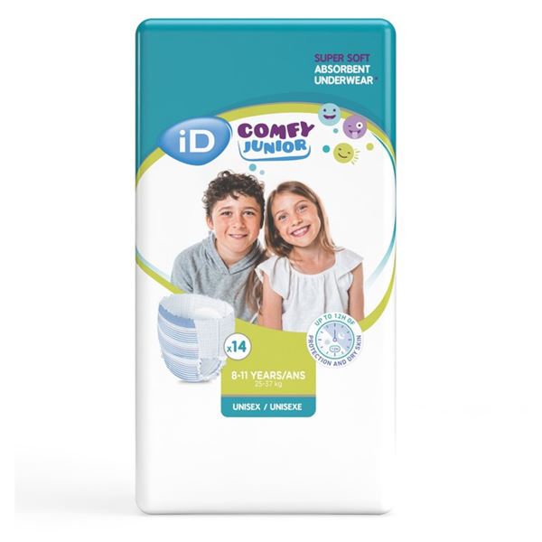 Navlékací kalhotky iD dětské Comfy Junior Pants 8-11 let