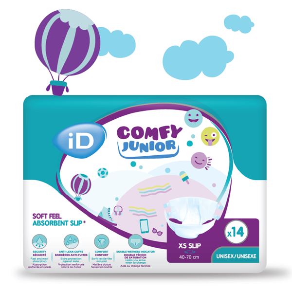 Zalepovací kalhotky iD Comfy Junior Slip XS 