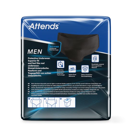 Kalhotky navlékací Attends Men Pull-Ons Discreet M