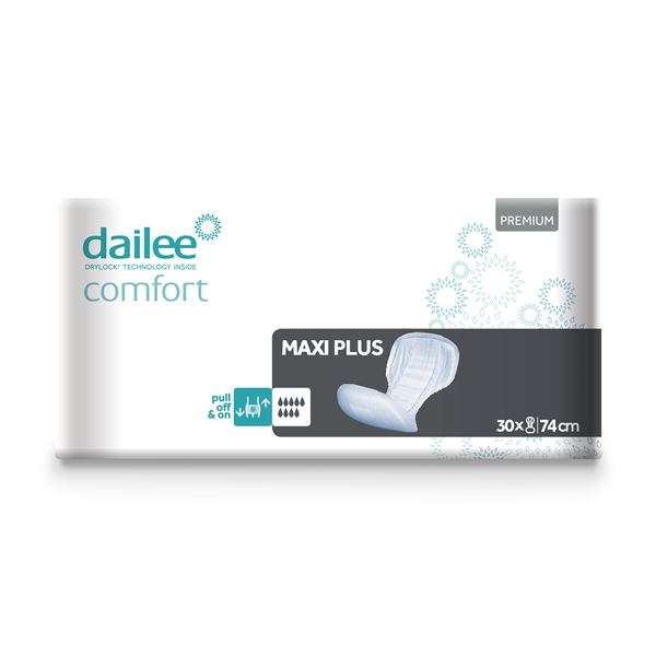 Vložné pleny Dailee Comfort Premium Maxi Plus XL 30 ks