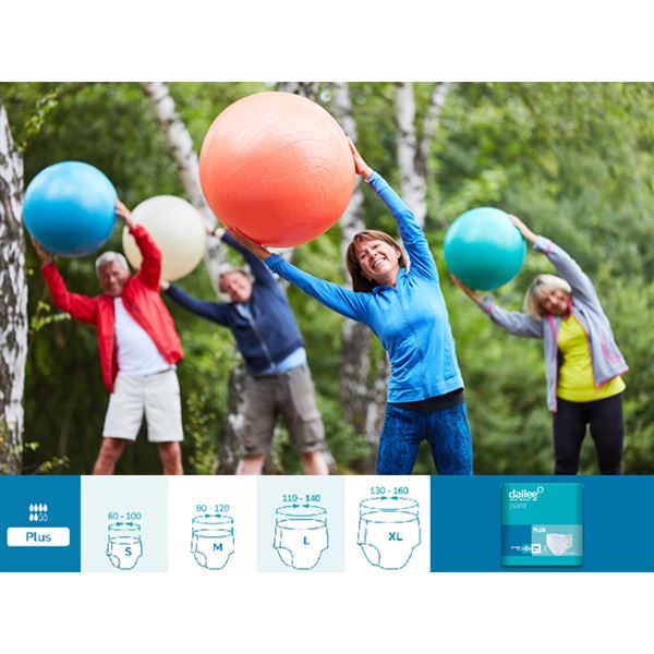 Kalhotky navlékací Dailee Pant Plus S