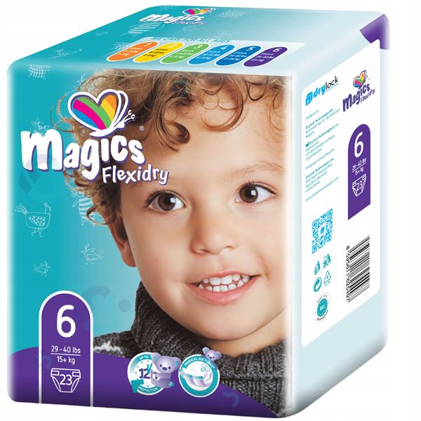 Kalhotky zalepovací Magics Flexidry vel. 6