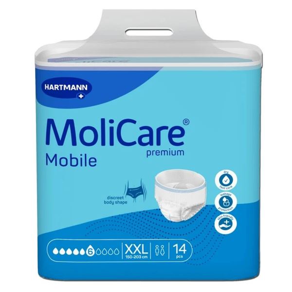 Kalhotky navlékací MoliCare Mobile 6 kapek XXL