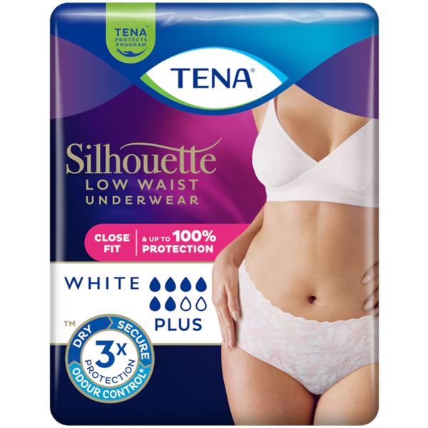 Kalhotky navlékací TENA Silhouette Plus White L