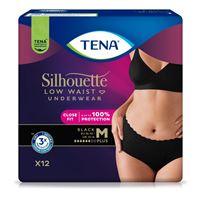 TENA Silhuette Plus Low Waist Black M 