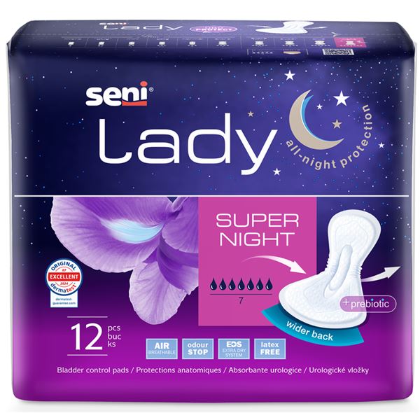 Vložky Seni Lady Super Night