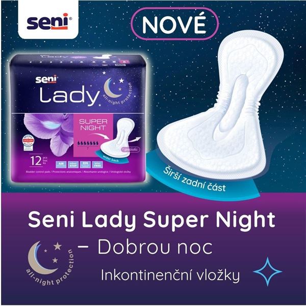 Vložky Seni Lady Super Night