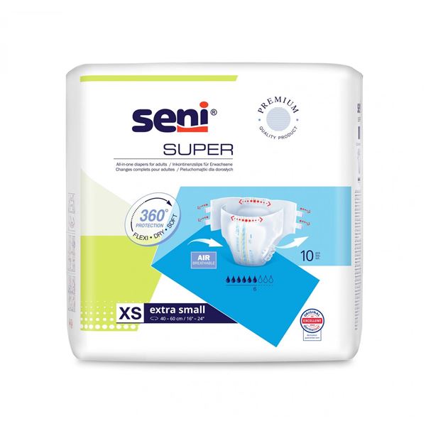 Kalhotky zalepovací Seni Super Extra Small