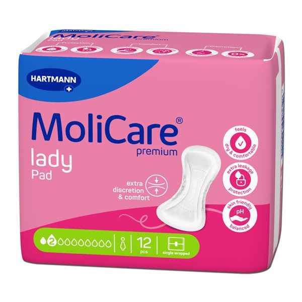 Vložky MoliCare Lady 2 kapky Mini