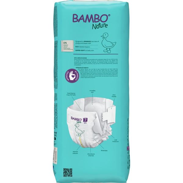 Kalhotky zalepovací dětské Bambo Nature Pants 7