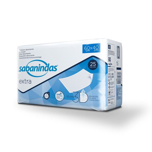 Podložky absorpční 60x40 Sabanindas Protector Extra