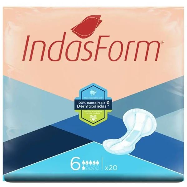 Vložné pleny absorpční IndasForm 6