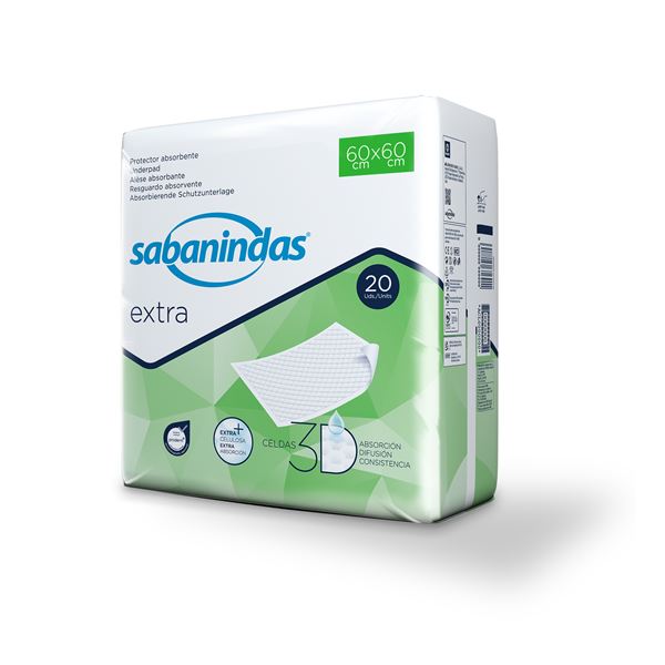 Podložky absorpční 60x60 Sabanindas Protector Extra