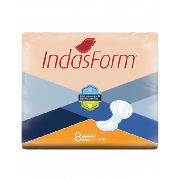 Vložné pleny absorpční IndasForm 8