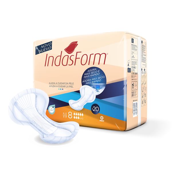 Vložné pleny absorpční IndasForm 8