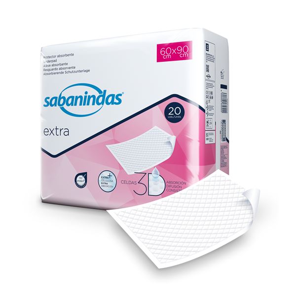 Podložky absorpční 60x90 Sabanindas Protector Extra