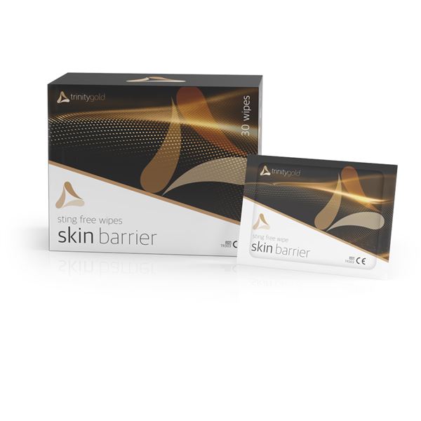 Trinity Gold Skin Barrier, Wipe Film ochranný silikonový, ubrousky 30ks