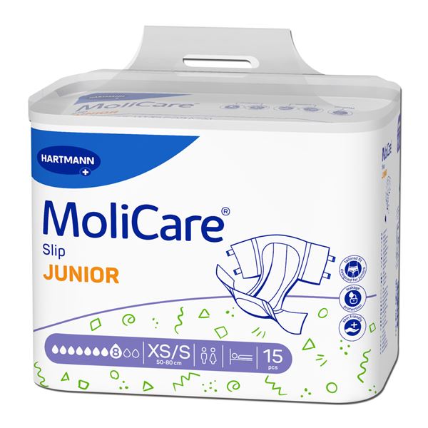 Kalhotky zalepovací MoliCare Premium 8 kapek XS/S