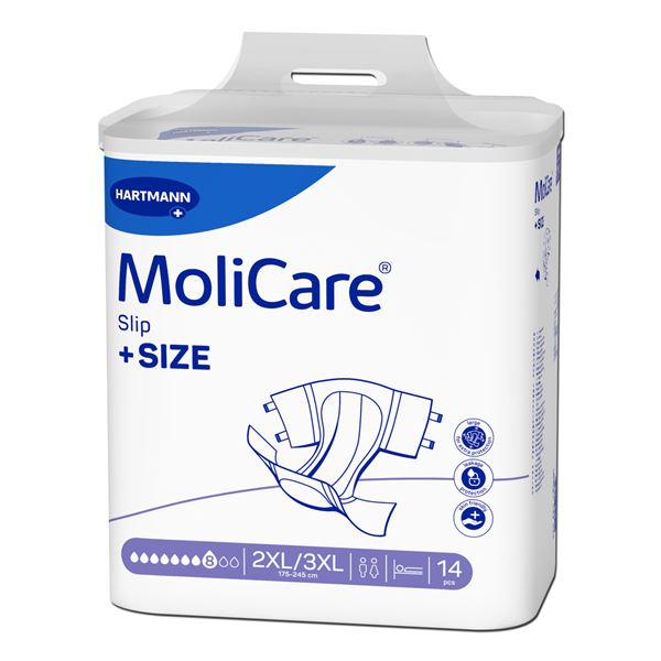 Kalhotky zalepovací MoliCare Slip +Size 8kap.2XL/3XL
