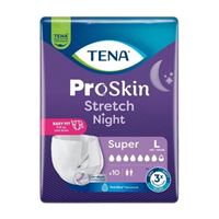 Kalhotky zalepovací TENA Proskin Stretch Night Super L 10ks