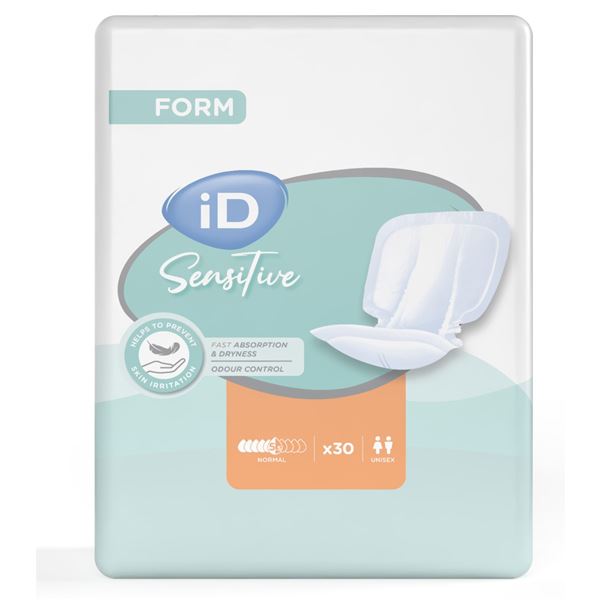 Vložné pleny iD Sensitive Form Normal 30 ks