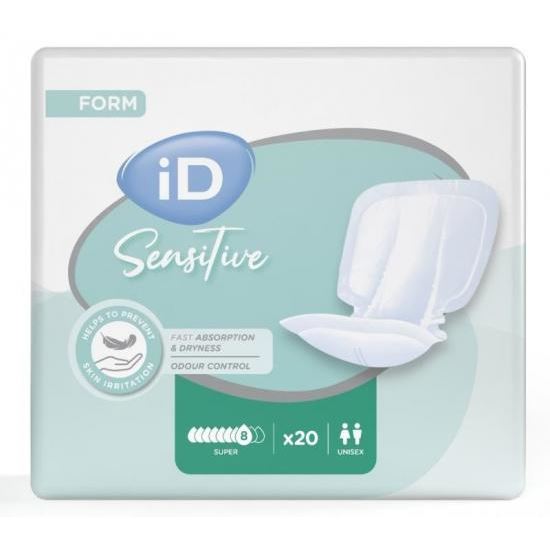 Vložné pleny iD Sensitive Form Super 20 ks