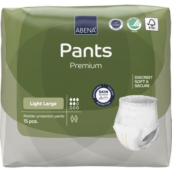 Navlékací kalhotky Abena Pants Premium Light L