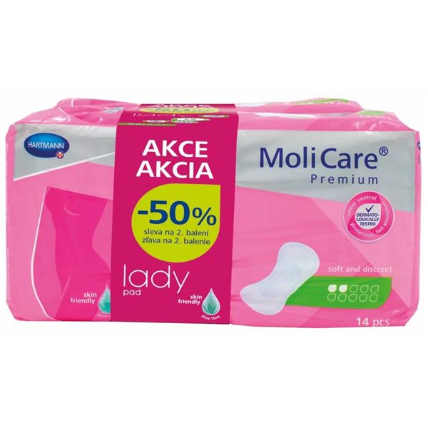 MoliCare Lady Pad inkont.vložky 2k duopack 2x14ks