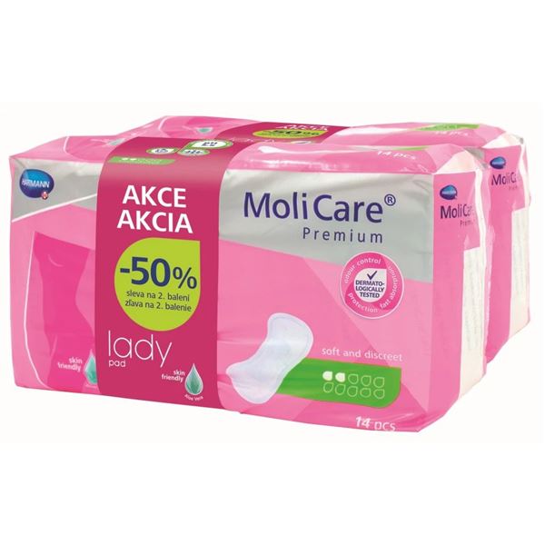 MoliCare Lady Pad inkont.vložky 2k duopack 2x14ks