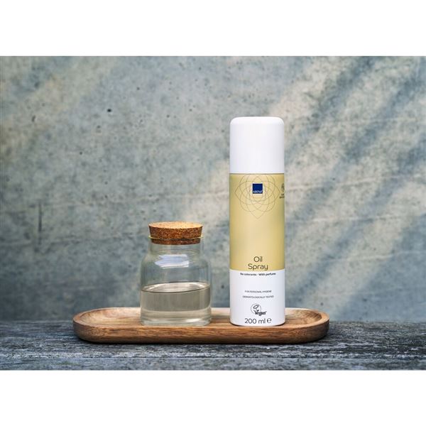 Abena olej ve spreji