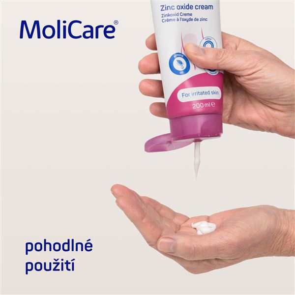 MoliCare Skin Ochr. krém se zinkem 200ml