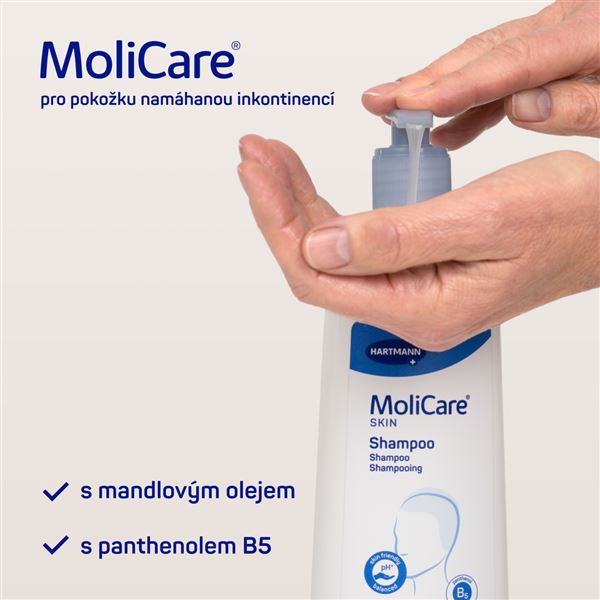 MoliCare Skin Ošetřující šampon 500ml