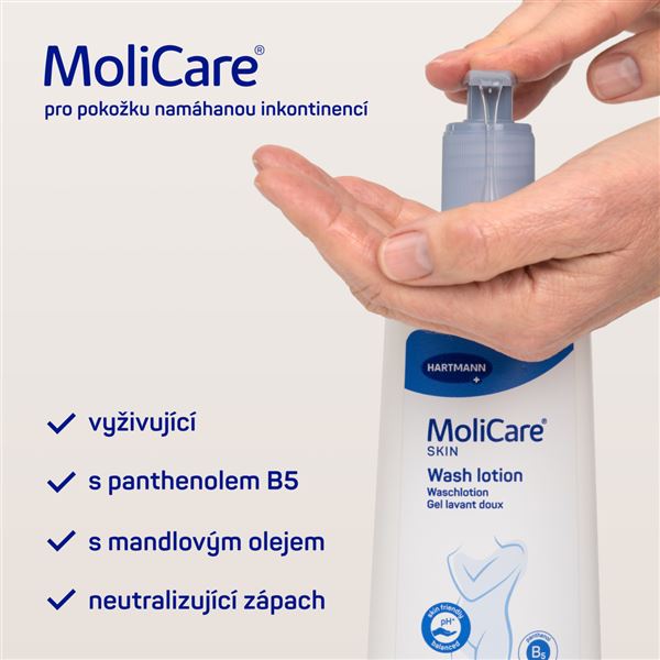MoliCare Skin Mycí emulze 500 ml